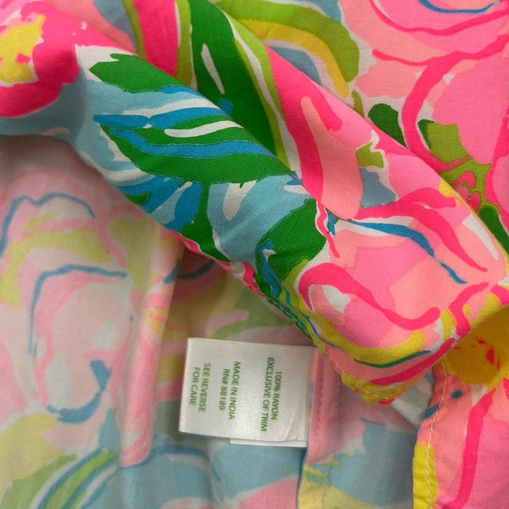 Lilly Pulitzer flutter tank top, So a peeling, Size Small - Picture 6 of 12
